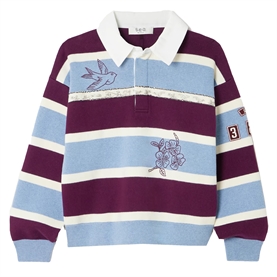 Sea New York Hester Solid Rugby Sweater, Multi